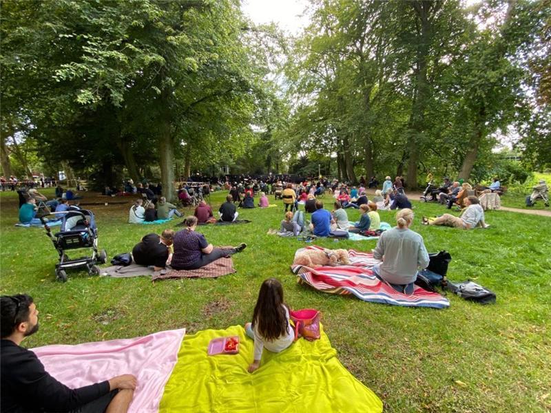 Der Buxtehuder Stadtpark bietet eine tolle Kulisse für Picknicks. Archivfoto: Lepél