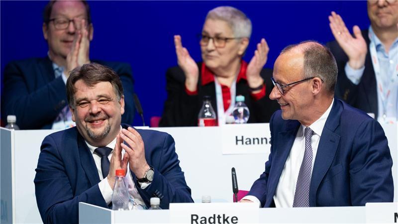 Der CDA-Vorsitzende Radtke hatte Merz für dessen Äußerung zur Rente kritisiert.