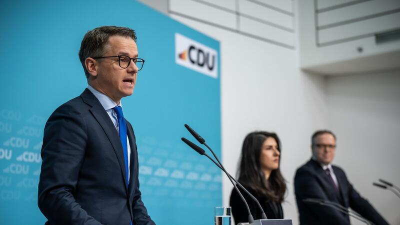 Linnemann: Neues Programm macht die CDU wieder regierungsfähig Der Chef der CDU-Grundsatzkommission, Generalsekretär Carsten Linnemann.