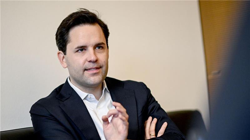 Der Chef der Jungen Union, Johannes Winkel. (Archivbild)