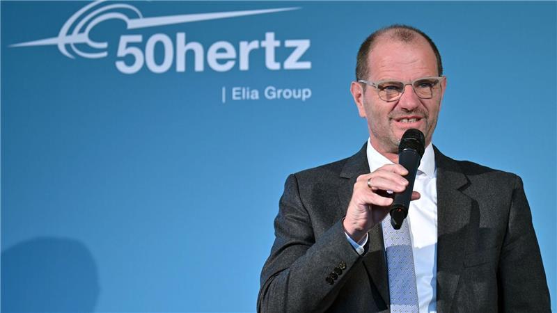 Der Chef des Netzbetreibers 50Hertz, Stefan Kapferer, geht davon aus, dass die Ostsee für die Versorgungssicherheit und den Klimaschutz in Deutschland immer wichtiger wird. (Archivbild)