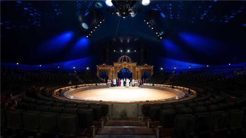 Der Circus Krone feierte am ersten Weihnachtstag die Premiere seines Winterprogramms, das in diesem Jahr unter dem Motto „Ich. Du. Wir. Krone“ steht. (Archivbild)