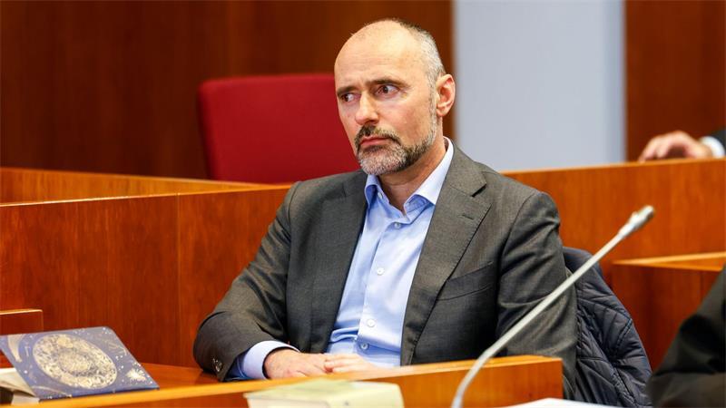 Der Cum-Ex-Kronzeuge beim Bonner Gerichtsverfahren Ende 2024.