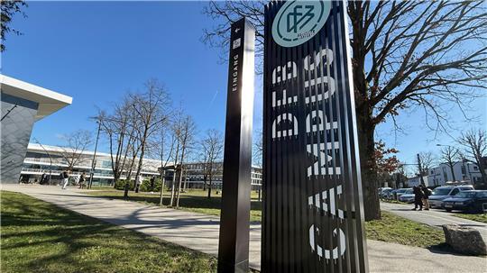 Der DFB-Campus in Frankfurt. 