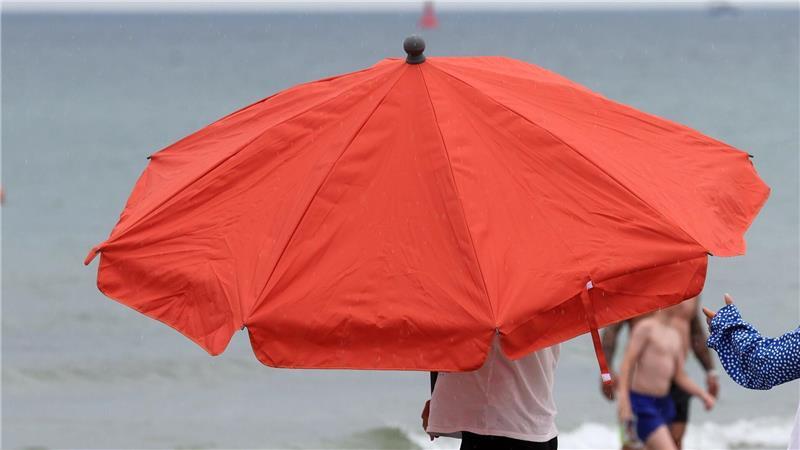Regenreicher Juli drückt Zahl der Übernachtungen Der Deutschland-Tourismus fiel im Juli vielfach ins Wasser. (Archivbild)