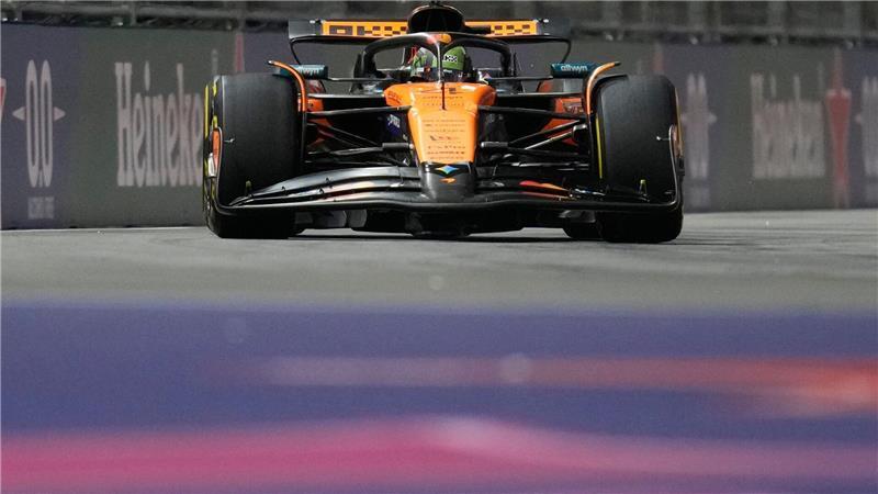 Der Dienstwagen kostete Norris alle Punkte für Rang zwei in Las Vegas.