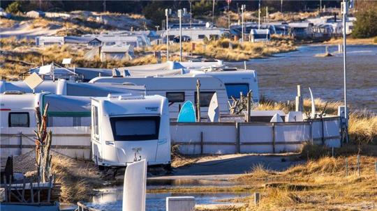 Der Dünen-Campingplatz in Prerow hat eine lange Tradition: Schon in den 1950er Jahren schlugen Camper dort ihre Zelte auf.