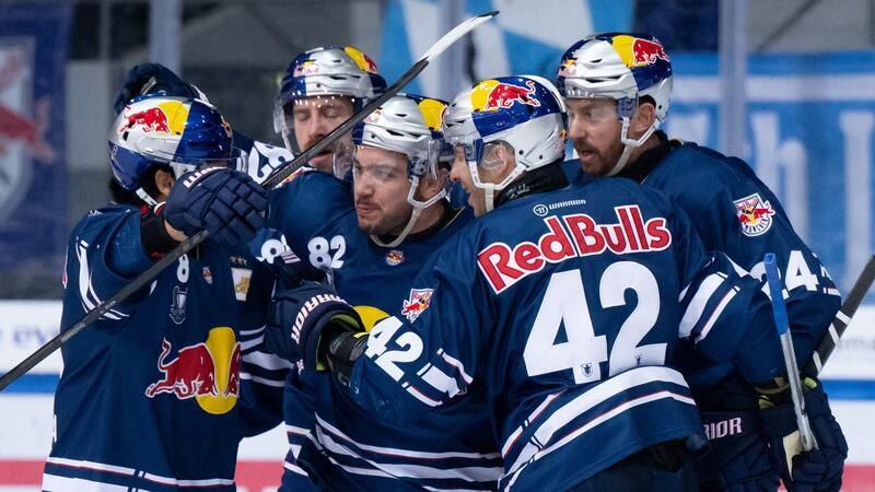 Der EHC Red Bull München hat im Playoff-Halbfinale in Bremerhaven verkürzen können.