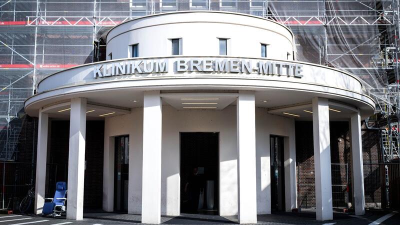 Kritik an Hygienemängeln im Bremer Klinikum Mitte Der Eingang zum Klinikum Bremen-Mitte.
