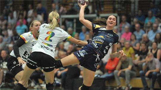 Der Einsatz von Magda Kasparkova in ihrem letzten Heimspiel für den BSV ist gefährdet.