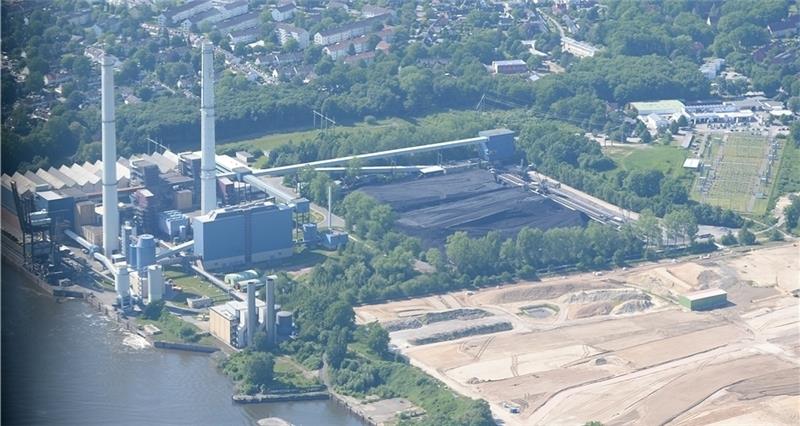 Der Energielieferant Vattenfall wird sein veraltetes Kohlekraftwerk Wedel bis ins Jahr 2021 weiter betreiben. Foto Brandt/dpa