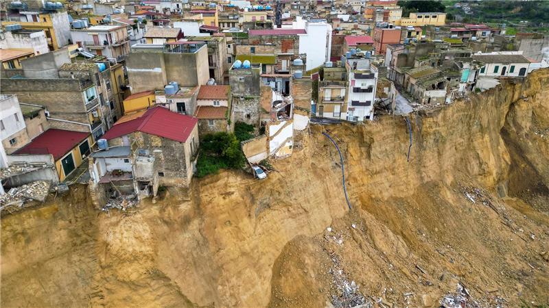 Der Erdrutsch hatte Ende Januar die 25.000-Einwohner-Stadt Niscemi im Süden Siziliens getroffen. (Archivfoto)