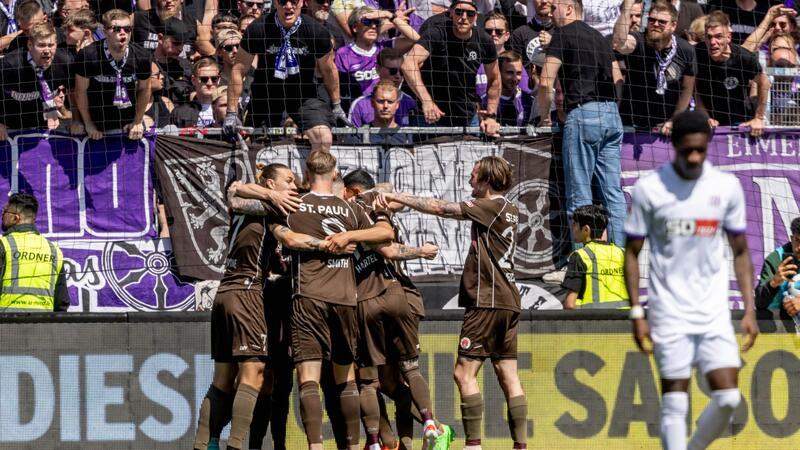 Der FC St. Pauli schaffte den Aufstieg in die Bundesliga.
