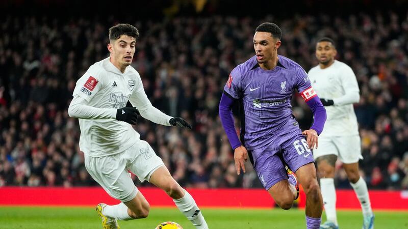 Arsenals Eigentor hilft Klopp: Liverpool eine Runde weiter Der FC Arsenal um Nationalspieler Kai Havertz verlor mit 0:1 gegen den FC Liverpool.