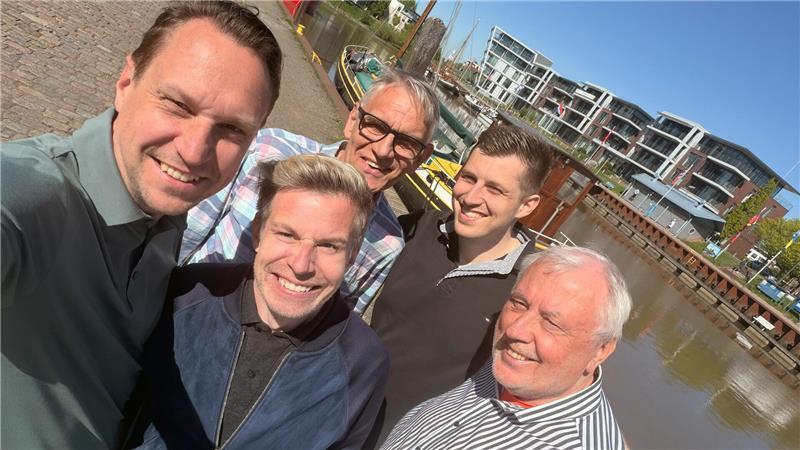 Der FDP-Ortsverband Stade hat seinen Vorstand gewählt: Enrico Bergmann, Benjamin Bergmann, Sven Feldtmann, Kilian von Allwörden und Wolfgang Ehlers.