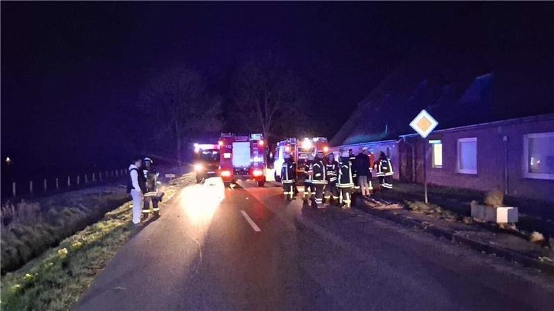 Der Fahrradfahrer konnte sich nach dem Sturz nicht selber aus dem Graben befreien.