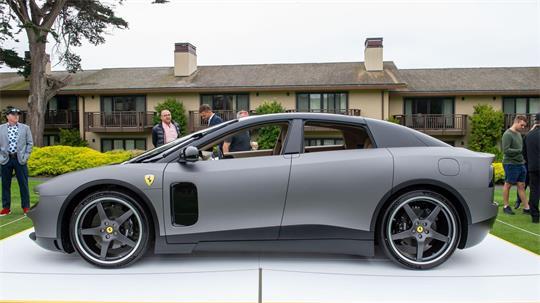 Der Ferrari Luce sorgte nach der Vorstellung für heftige Debatten.