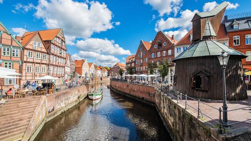 Der Fischmarkt ist einer von Stades schönsten Plätzen am Wasser.