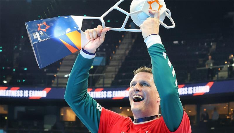 Der Flensburger Torhüter Kevin Möller war der wertvollste Spieler des Final Four im vergangenen Jahr. (Archivbild)