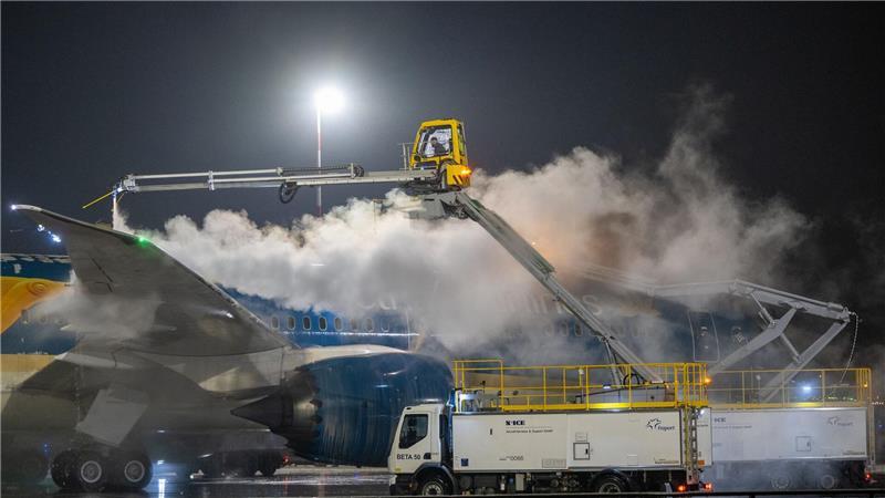 Der Flugverkehr war zeitweilig eingestellt.