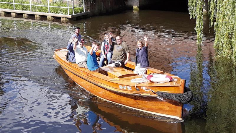 Der Förderverein Buxtehuder Hafen und Este ist bei den Märchentagen mit an Bord und bietet wieder Ausfahrten mit dem Bäderboot Margarethe.
