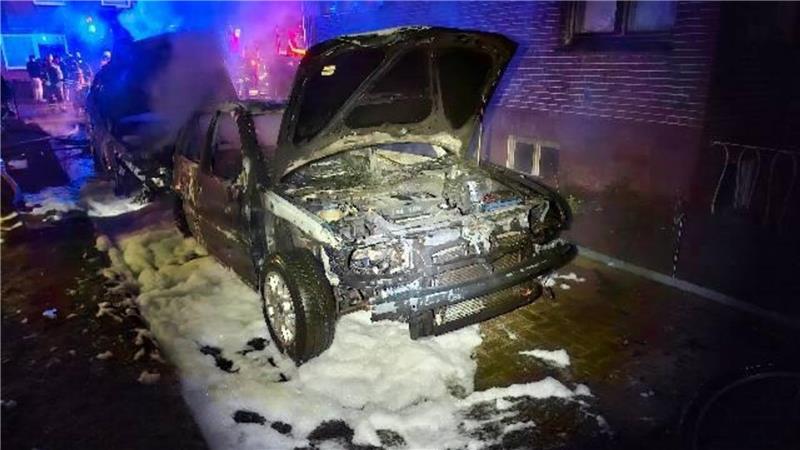 Der Ford Mondeo erlitt ein Totalschaden.