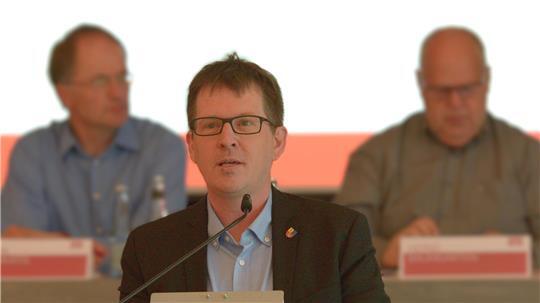 Der Fraktionsvorsitzende Björn Protze hat ehrgeizige Ziele. Die SPD soll bei der Kommunalwahl stärkste Kraft im Kreistag werden.