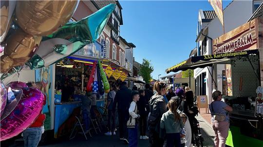 Der Frühjahrsmarkt im Ortszentrum findet von Freitag, 24., bis Sonntag, 26. April, statt.