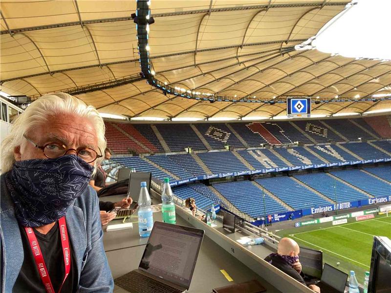 Der Fußball-Reporter Wolfgang Stephan beobachtet und bewertet seit langem die Spiele des HSV und auch das Drumherum. Foto: Peters