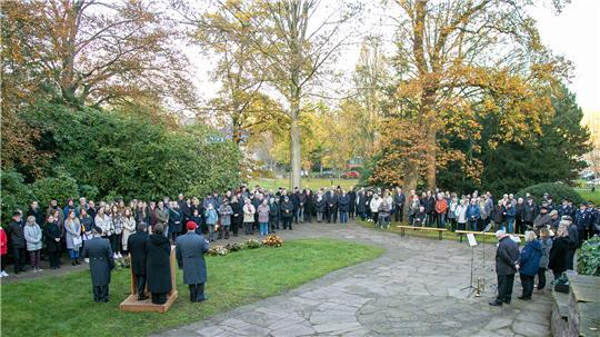 Der Garnisonsfriedhof in Stade ist regelmäßig Schauplatz von Gedenkfeiern. Die nächste soll hier am 24. April stattfinden.