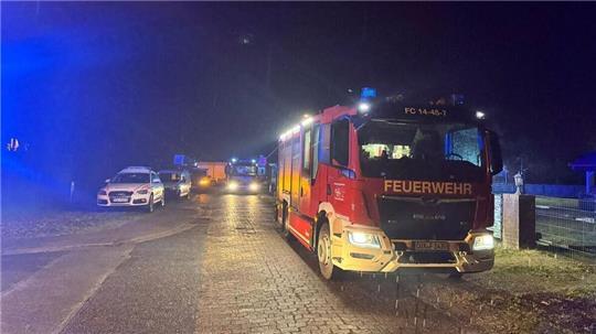 Der Gefahrgutzug Land Hadeln-Ost aus Hemmoor sowie zahlreiche weitere Einsatzkräfte wurden bei der Gasausströmung in der Wingst eingesetzt.
