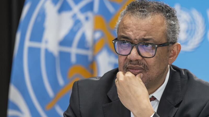 Der Generaldirektor der Weltgesundheitsorganisation (WHO): Tedros Adhanom Ghebreyesus.