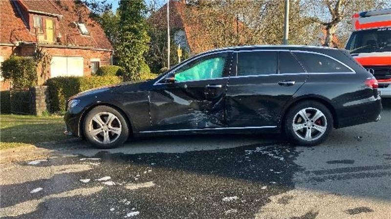 Beschädigter Pkw