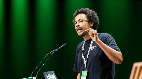 Der Grüne-Jugend-Chef Luis Bobga sorgt mit einer Beschimpfung des Bayerischen Ministerpräsidenten Markus Söder für Rücktrittsforderungen aus der CSU. (Archivbild)