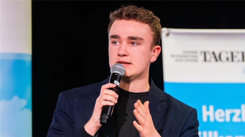 Der Grünen-Direktkandidat Christopher Jesse.