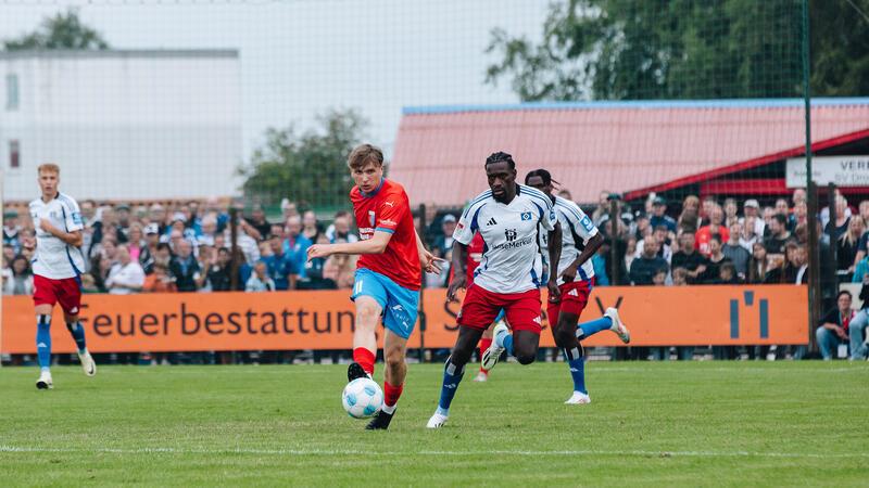 Der HSV tauschte in der 60. Minute komplett durch, einen Leistungsabfall gab es nicht.