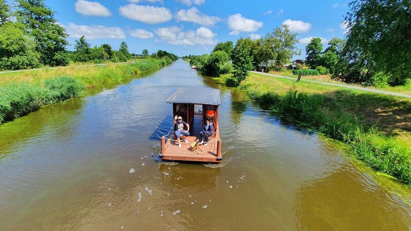 Der Hadelner Kanal erstreckt sich zwischen Otterndorf und Bad Bederkesa.