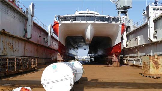 Der „Halunder Jet“ soll ab Mittwoch, 19. März, von Hamburg aus in die Helgolandsaison starten und in Cuxhaven sowie Brunsbüttel stoppen.