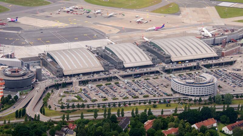 Der Hamburg Flughafen Helmut Schmidt: Die Größe des Airports umfasst fast 800 Fußballfelder.