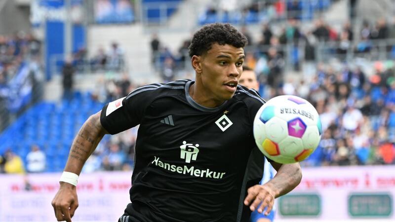 HSV-Stürmer Königsdörffer spielt für Ghana beim Afrika-Cup Der Hamburger Ransford-Yeboah.