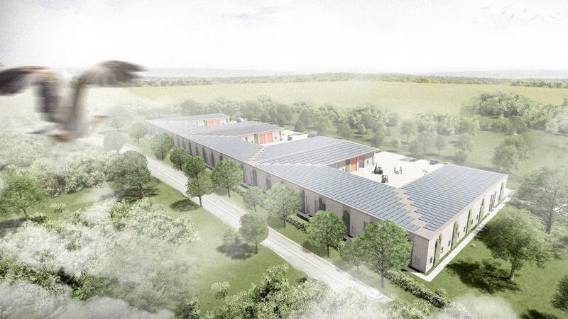 Der Handwerkerhof in Hagen-Steinbeck in der Visualisierung.