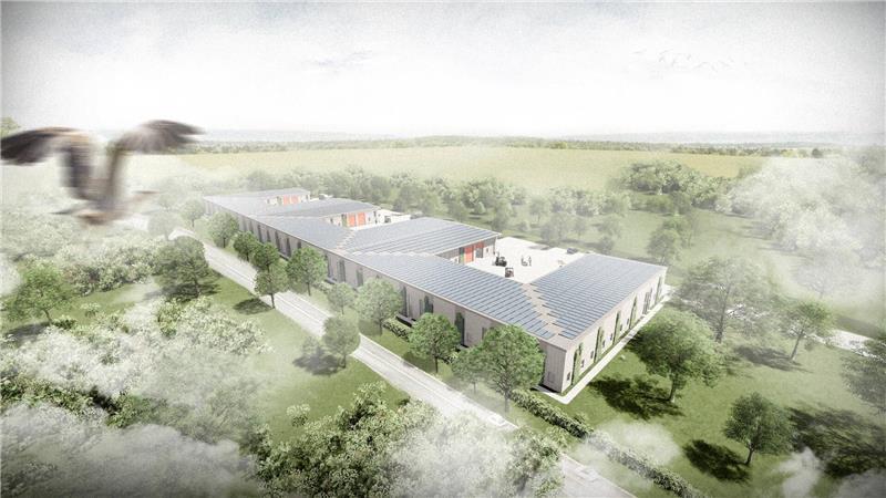 Handwerkerhof in Stade: Anwohnerin kritisiert Baumfällungen Der Handwerkerhof in der Visualisierung.