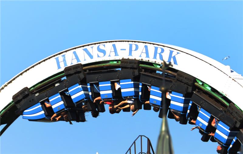 Sieben Leichtverletzte bei Unfall am Hansa-Park Der Hansa-Park ist seit April wieder geöffnet. Archivfoto: dpa