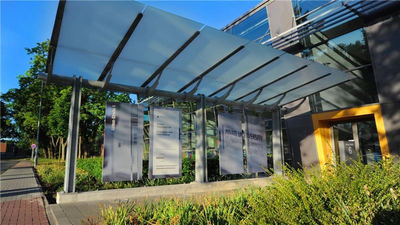 Der Hansecampus in der Airbus-Straße in Ottenbeck wurde 2006 gebaut.