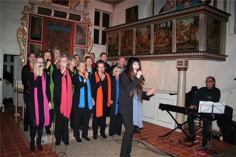 Der Hanstedter Gospel-Rock-Chor eröffnet das Jahresprogramm des Kulturpunkts Moisburg. Foto: Fröhning