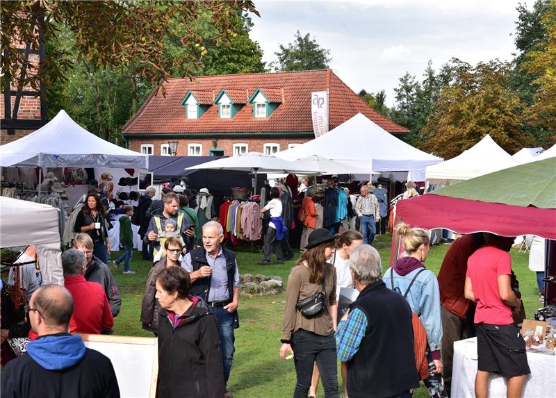 Der Harsefelder Herbstzauber lockte tausende Besucher an. Foto Beneke