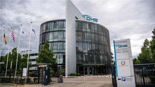 Der Hauptsitz des Raumfahrtunternehmens OHB in Bremen.