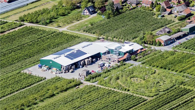 Der „Herzapfelhof“ im Alten Land. (Archivbild)