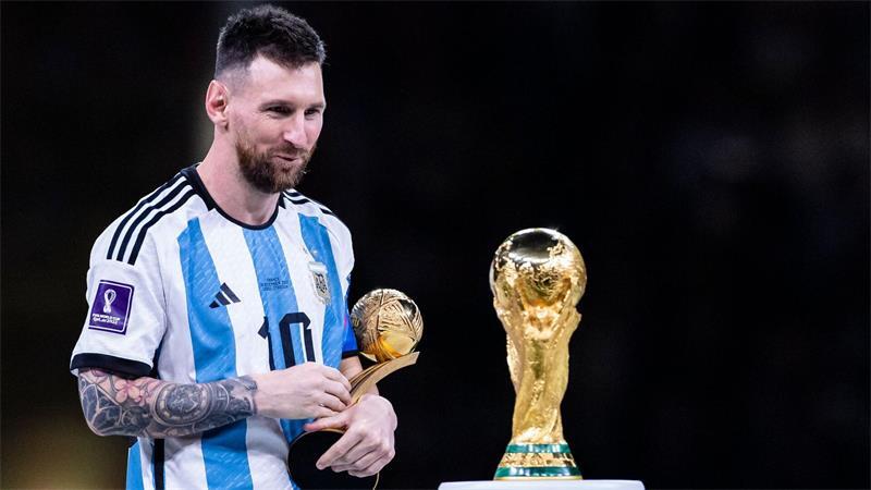 Ende der Messi-Ära im Nationalteam: „Tut in der Seele weh“ Der Höhepunkt in Messis Karriere: Der WM-Triumph 2022. (Archivbild)
