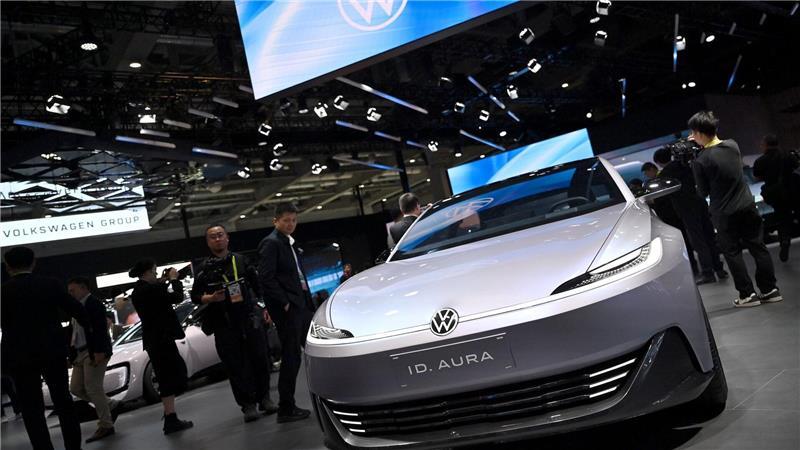 Der ID. Aura - hier nicht als Studie - ist eines der neuen Modelle, mit denen VW in China durchstarten will. (Archivfoto)